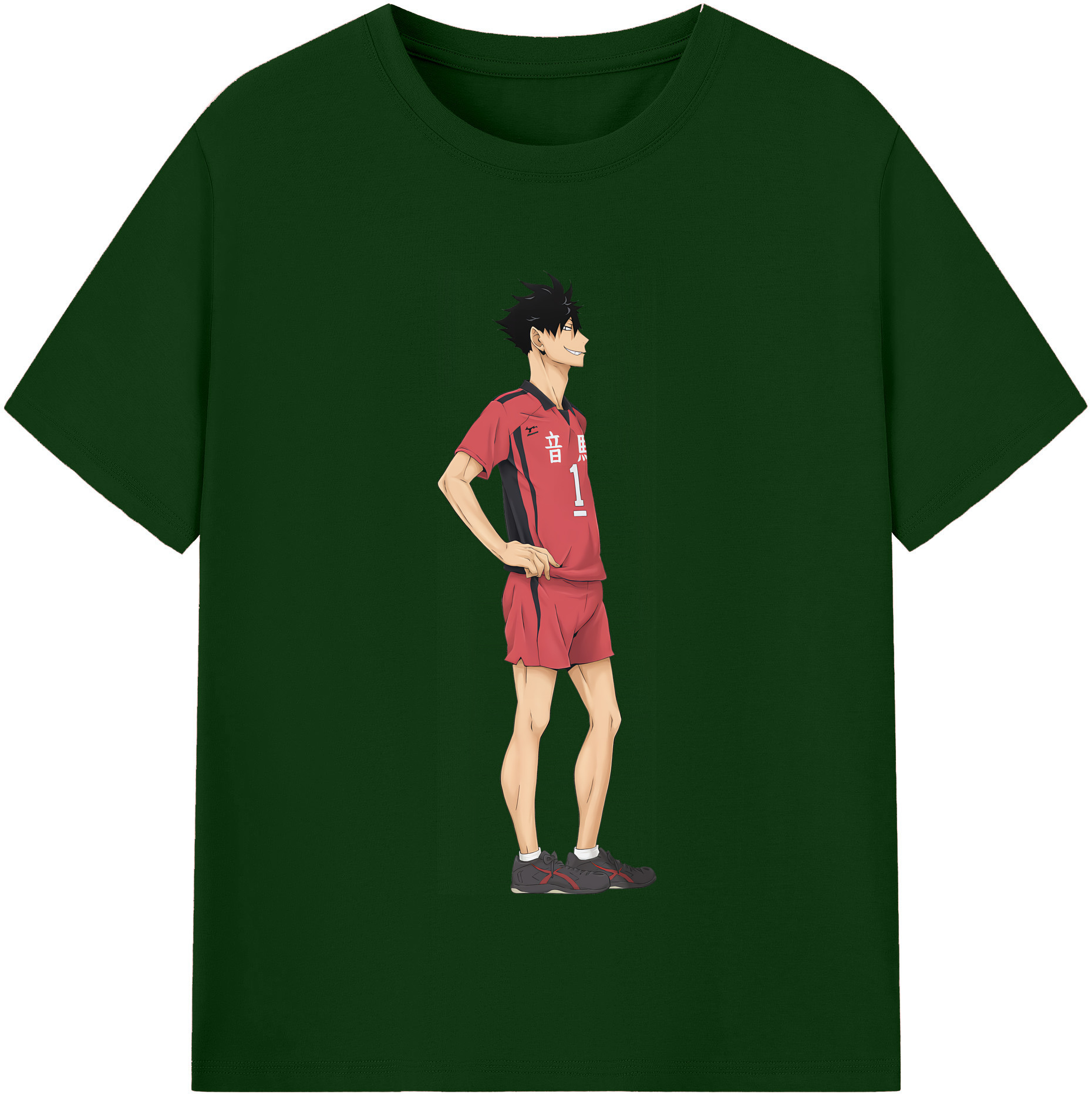 （画像用） ハイキュー!! Haikyu!! 綿100％半袖Tシャツ（フロントプリント）